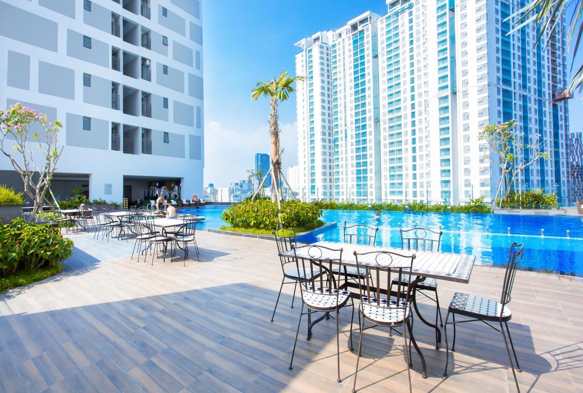 Aloha Saigon Apartment - Rivergate Residence 胡志明市 外观 照片