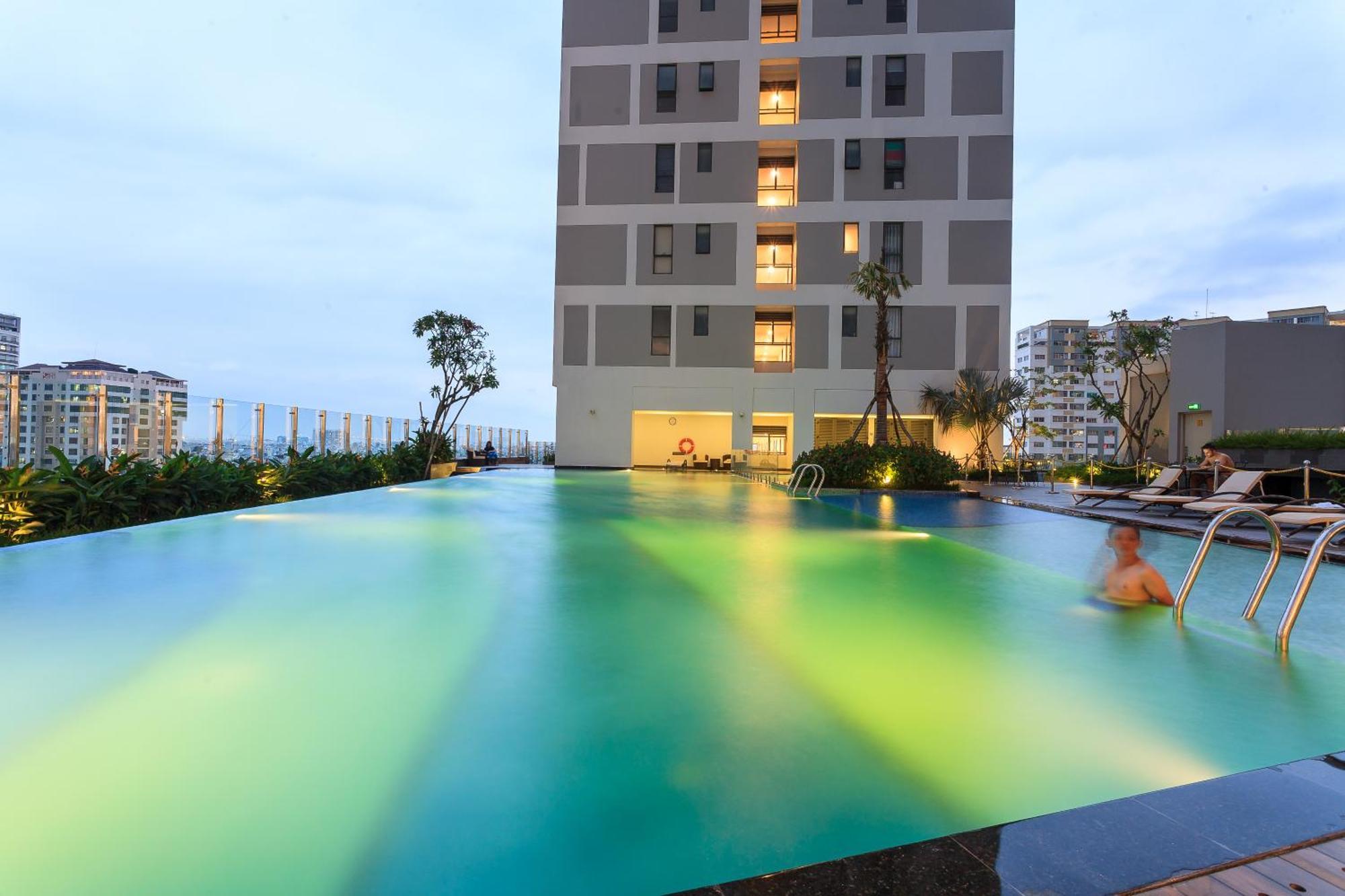 Aloha Saigon Apartment - Rivergate Residence 胡志明市 外观 照片